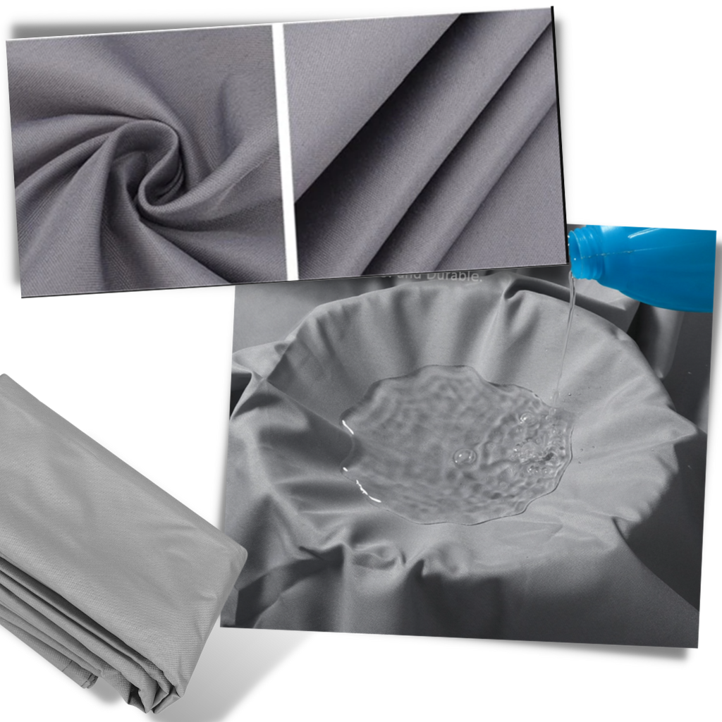 Weatherproof Rectangular Sun Shade sail - 300D Polyester Fabric - Ozerty
