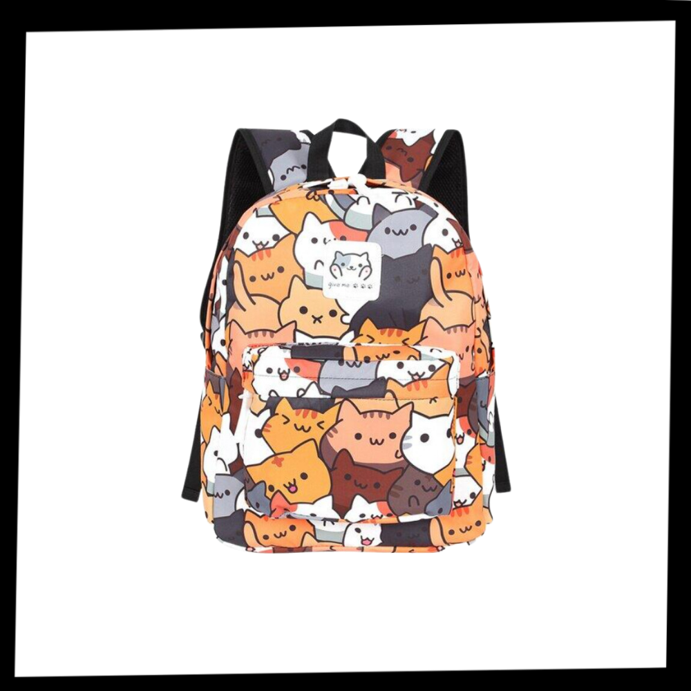 Whimsical Neko Astsum Backpack - Product content - Ozerty