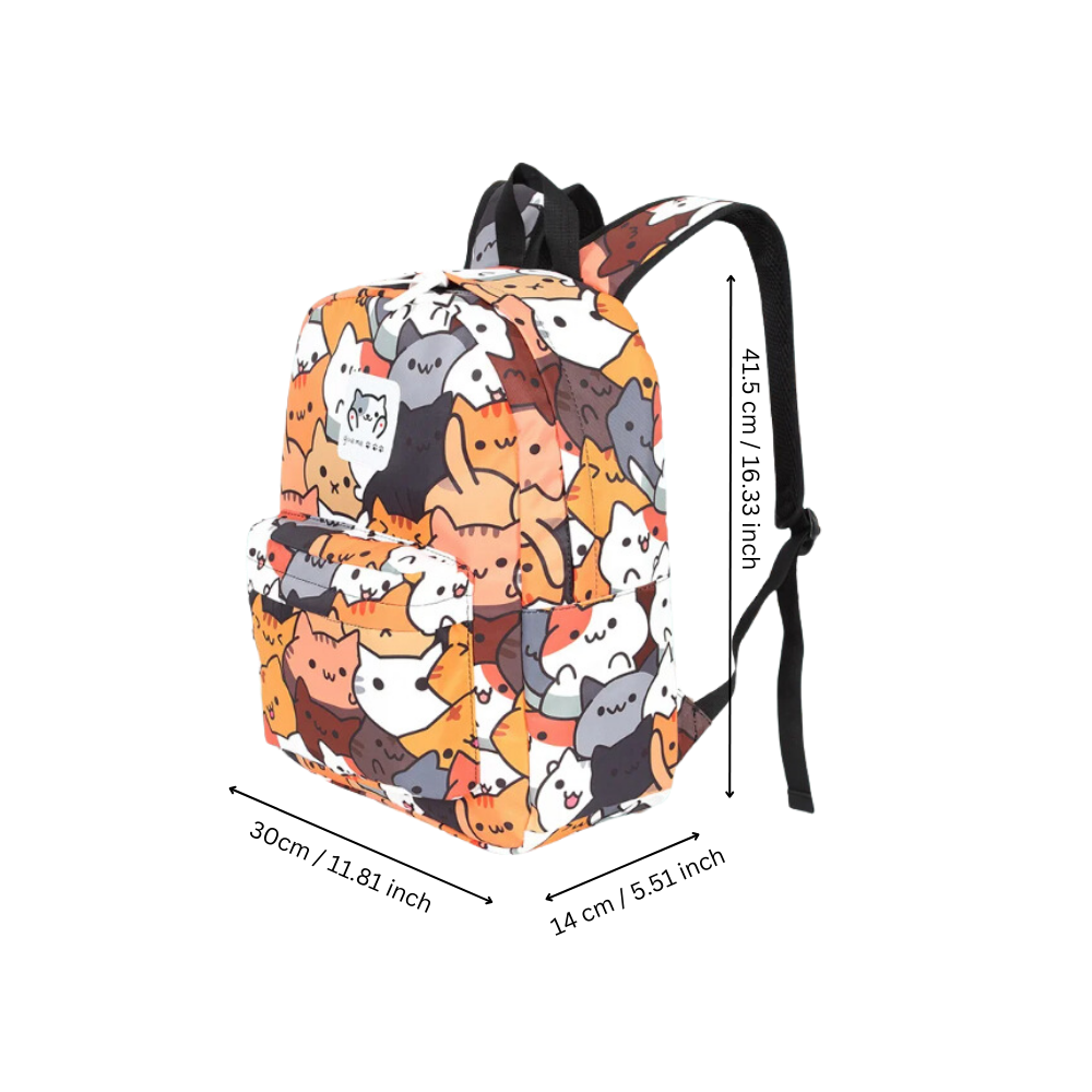 Whimsical Neko Astsum Backpack - Technical characteristics - Ozerty