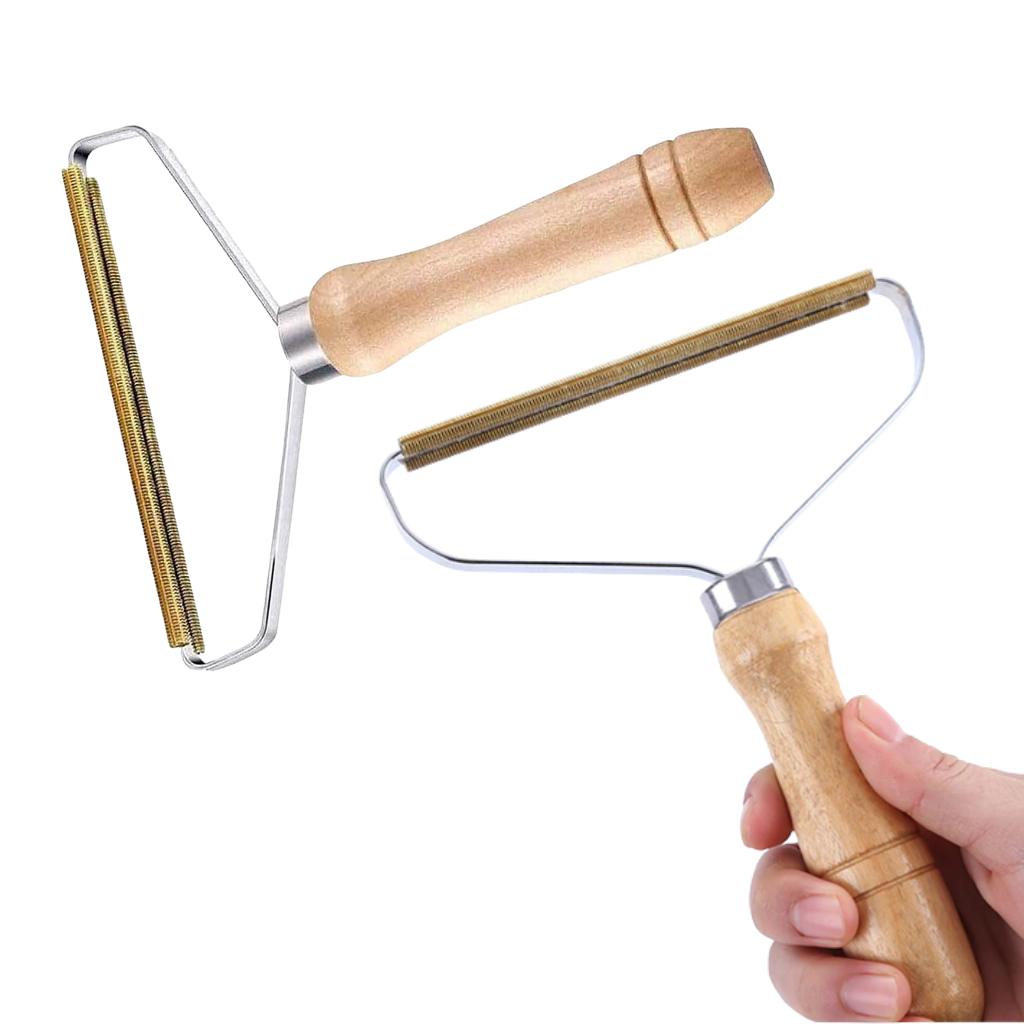 Wooden pet hair Remover - Compact and lightweight - Ozerty