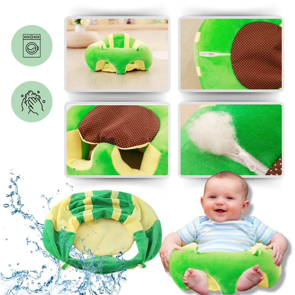 Adjustable Hygienic Baby Seat Cushion - Clean and Safe - Ozerty