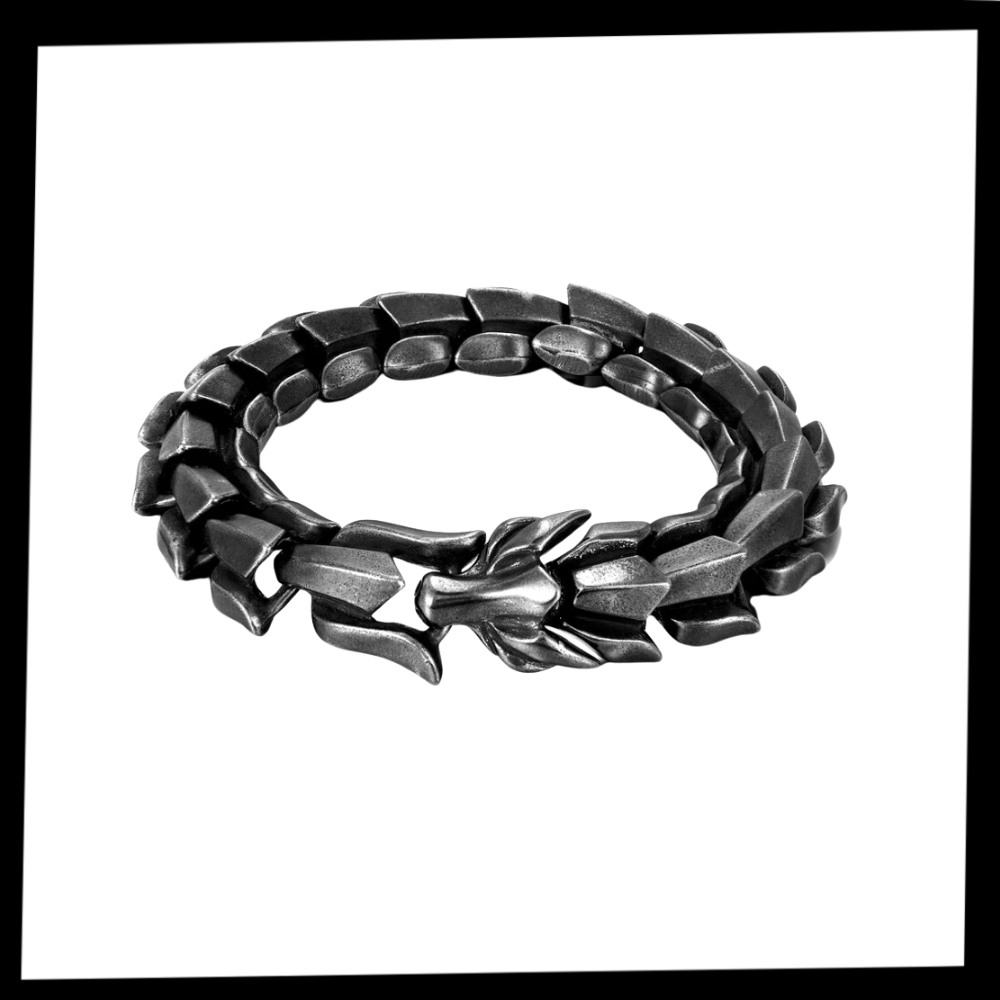 Bracelet réglable en forme de dragon de Midgard
 - Contenu du produit - Ozerty