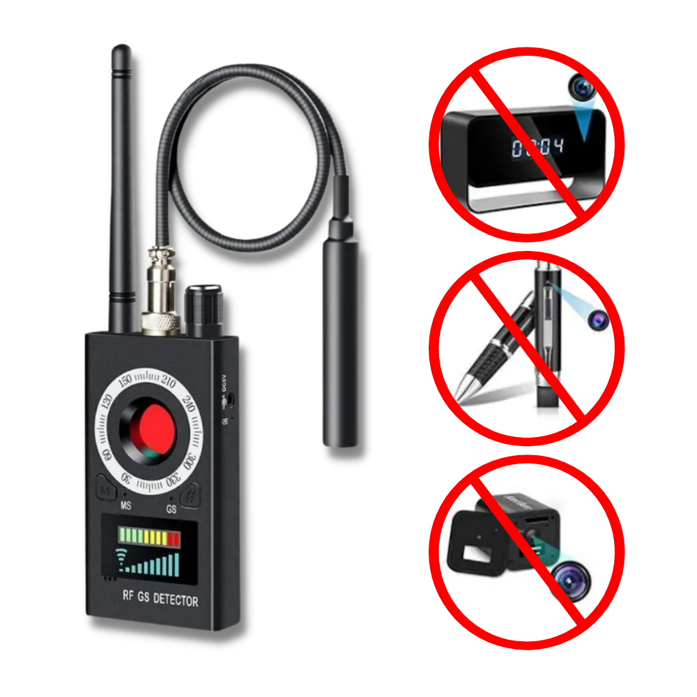 Detector de dispositivos ocultos de frecuencia avanzada

 - Garantizar la seguridad

 - Ozerty