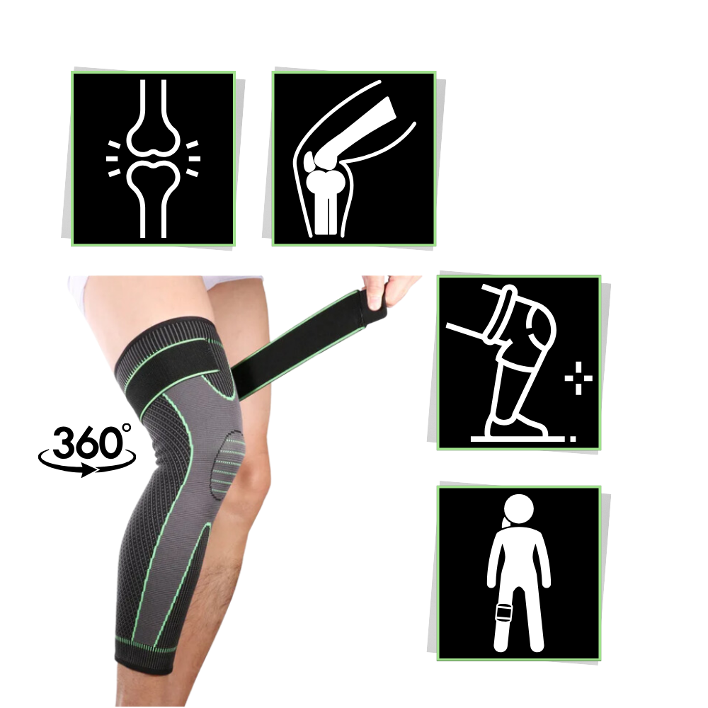 Anti-Slip Compression Sleeve - It Comforts While it Support - Ozerty