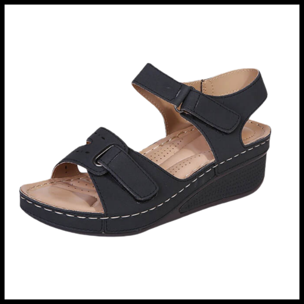 Ortopediska sandaler med stöd för hålfot för kvinnor - Innehåll i produkten - Ozerty