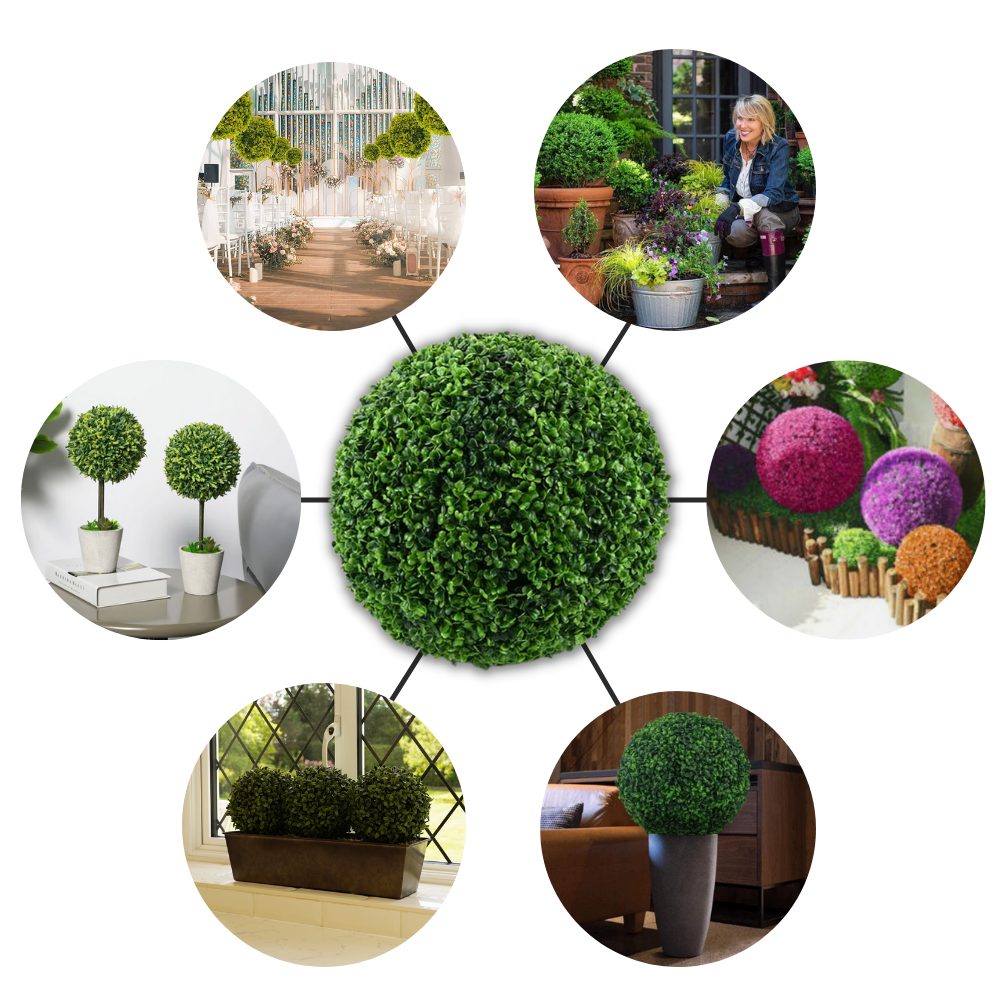 Konstgjorda Topiary bollar - Ozerty