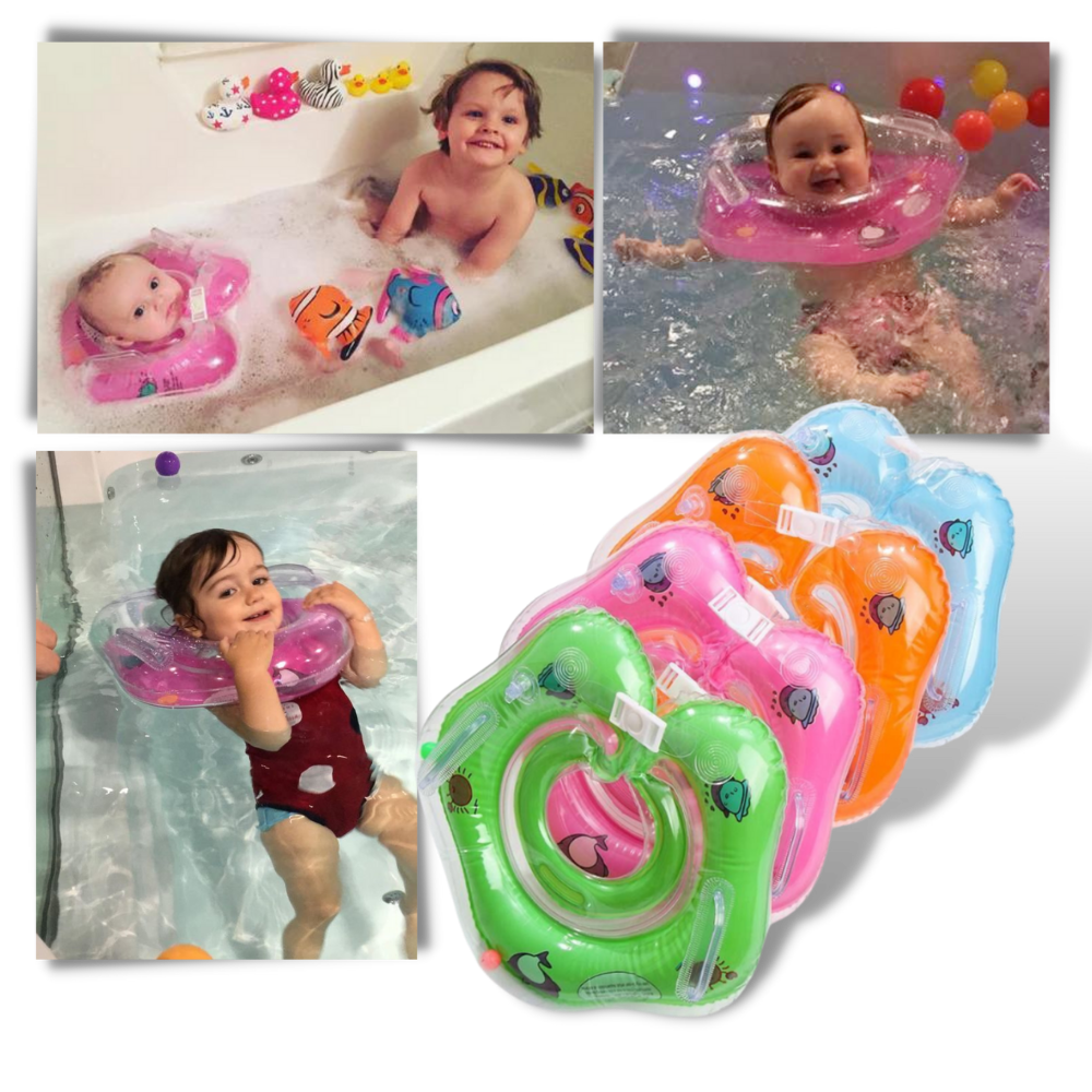 Flydende badering til babyers nakke
 - Fleksibel brug til forskellige vandomgivelser
 - Ozerty