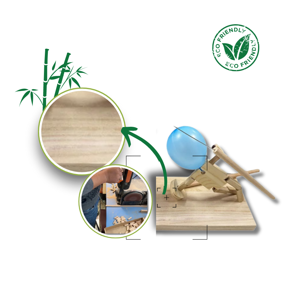 Bamboo Fun Balloon Fencing Game - Sustainable Fun - Ozerty