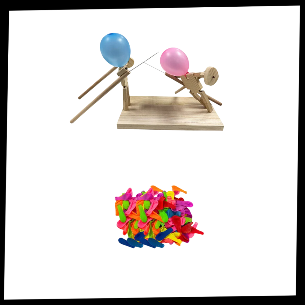 Bamboo Fun Balloon Fencing Game - Product content - Ozerty
