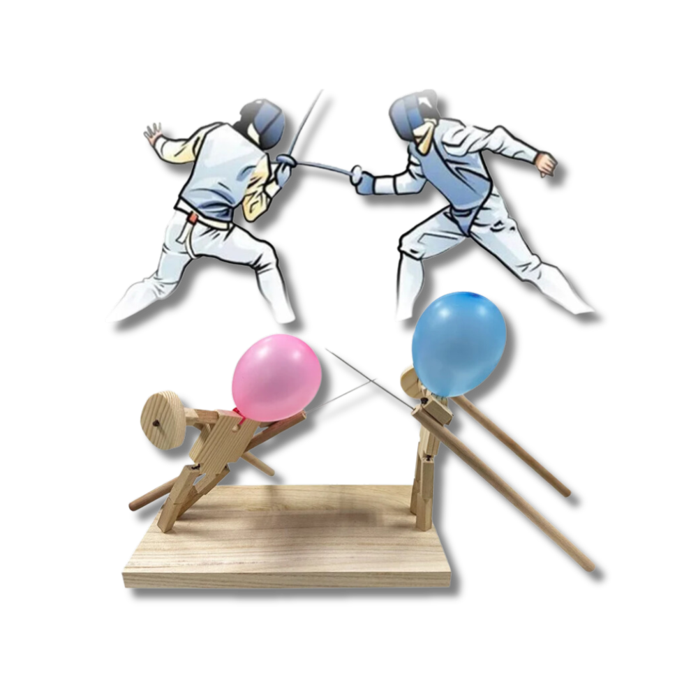 Bamboo Fun Balloon Fencing Game - Strategic Minds Meet Playful Spirits - Ozerty
