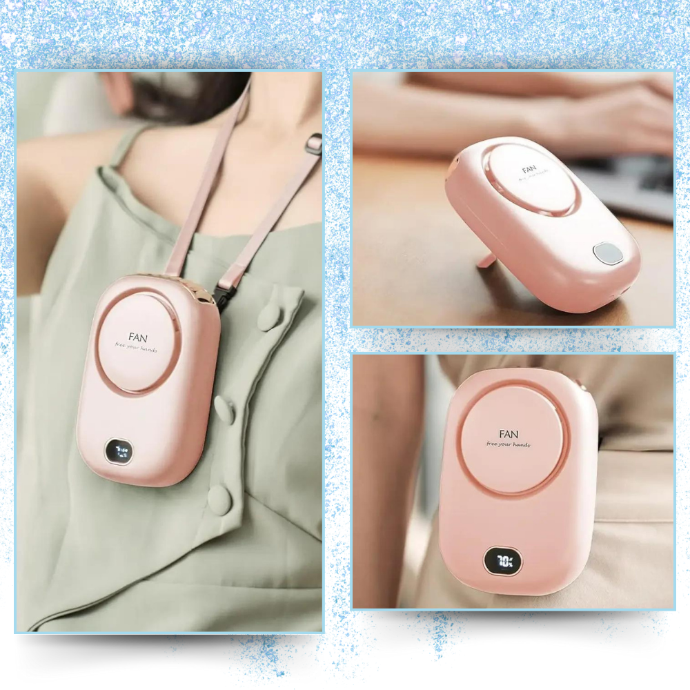 Bladeless Adjustable Portable Neck Fan - Versatility at Its Best - Ozerty
