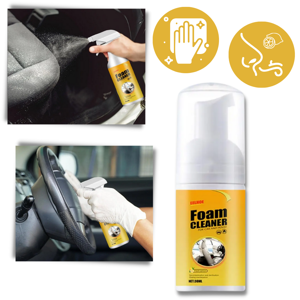 Car Deep Cleaning Foam Cleaner - Refreshing Cleanliness - Ozerty