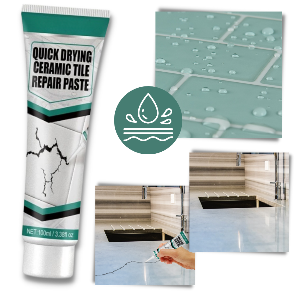 Ceramic Repair Paste Kit - Waterproof and Antifouling - Ozerty