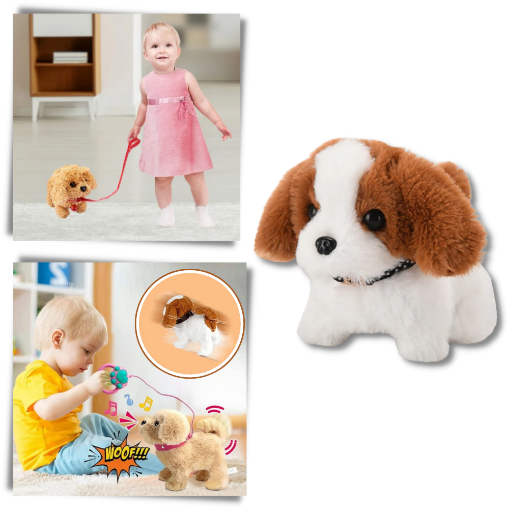 Cuddly Interactive Puppy Toy - A Life Like Puppy Toy - Ozerty