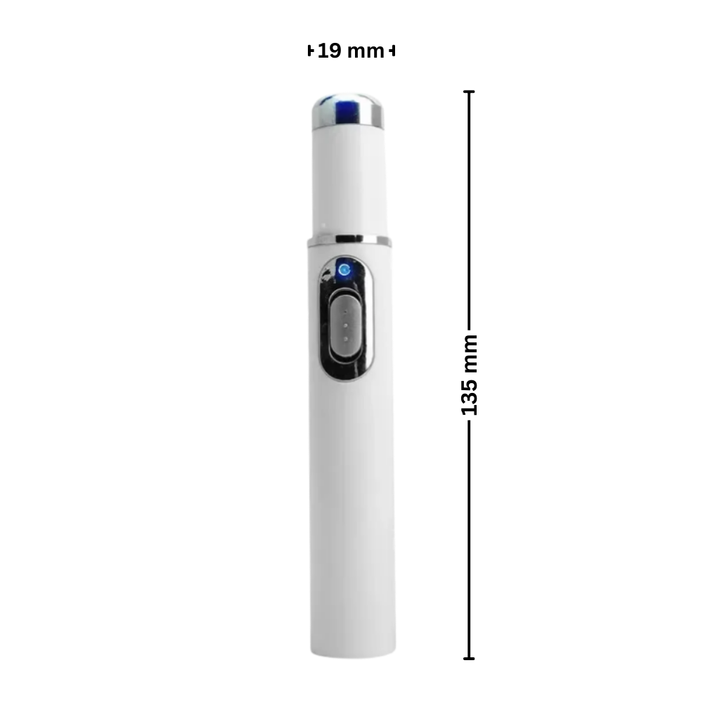 Stylo au laser bleu pour l'élimination des taches - Caractéristiques techniques - Ozerty