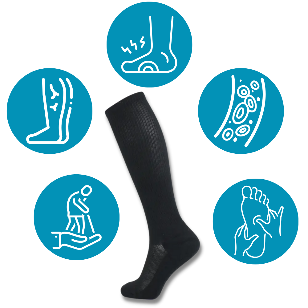 Diabetic compression socks - Technical characteristics - Ozerty