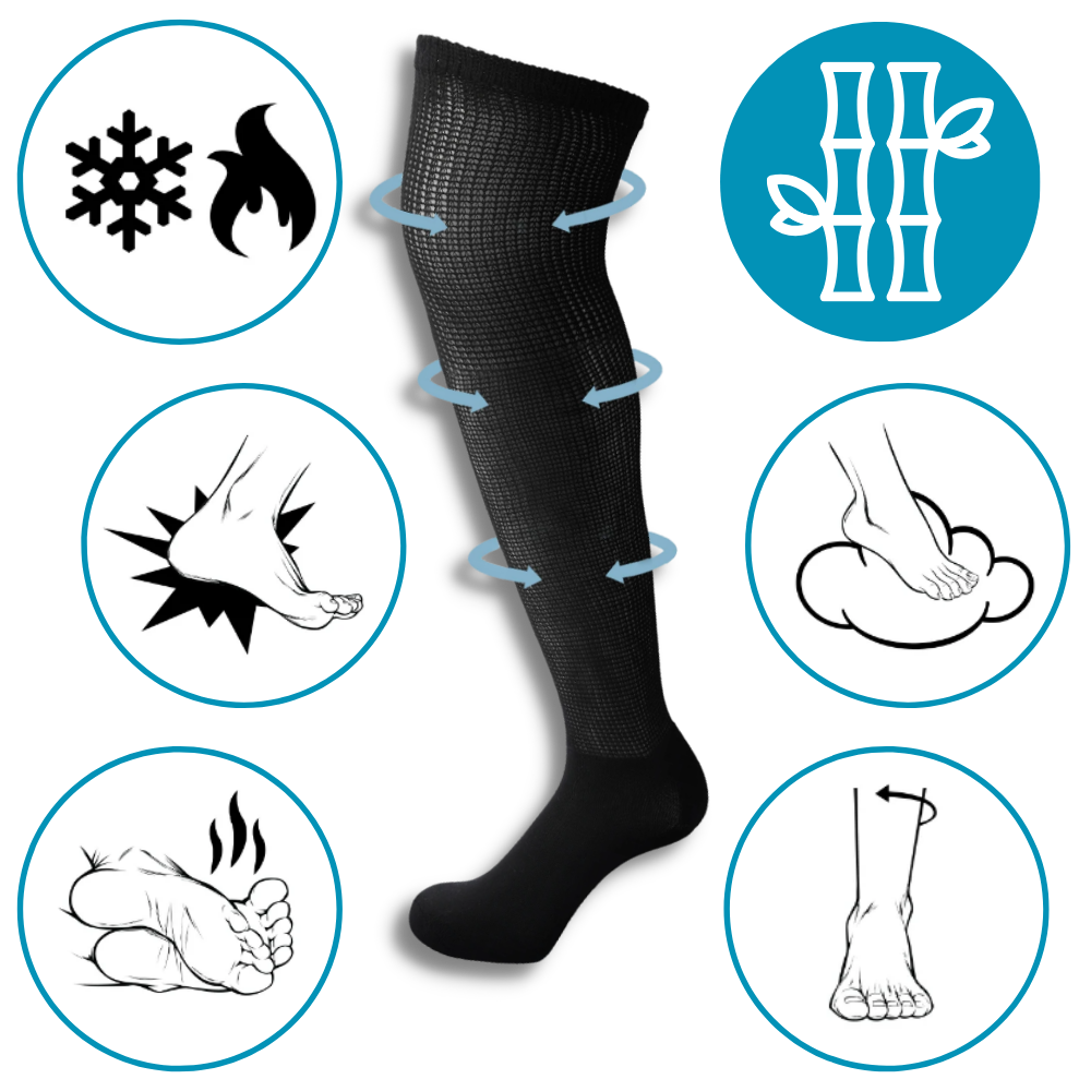 Diabetic compression socks - Hygienic Comfort: The Benefits of Bamboo Fiber Socks - Ozerty