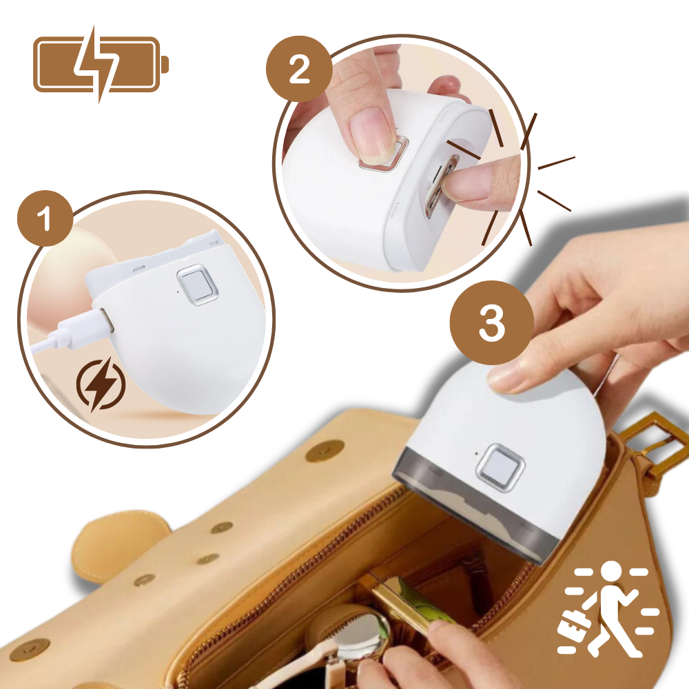 Dual Speed Electric Nail Clipper - Hassle-Free Operation - Ozerty