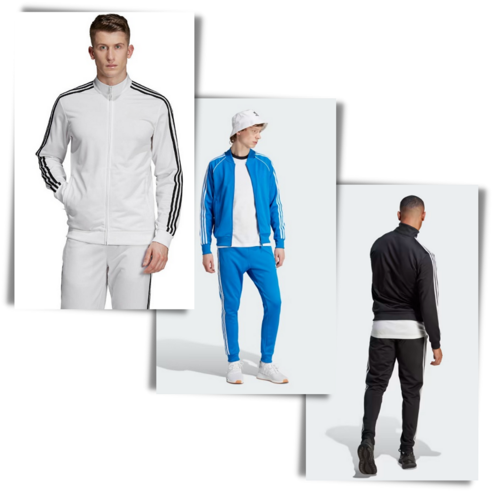 Dynamic Men's Tracksuit - Fashion-Forward Design - Ozerty