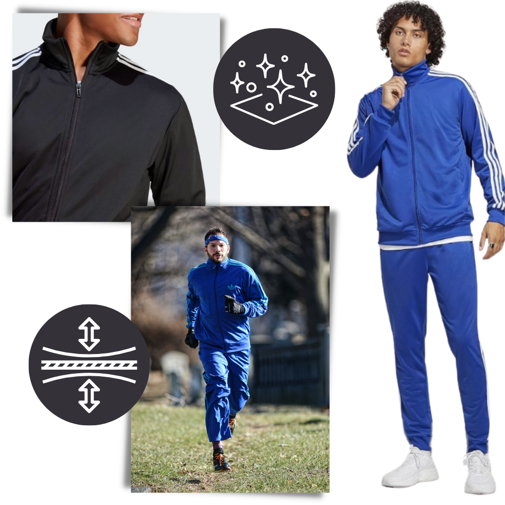 Dynamic Men's Tracksuit - Easy to Wear and Maintain - Ozerty