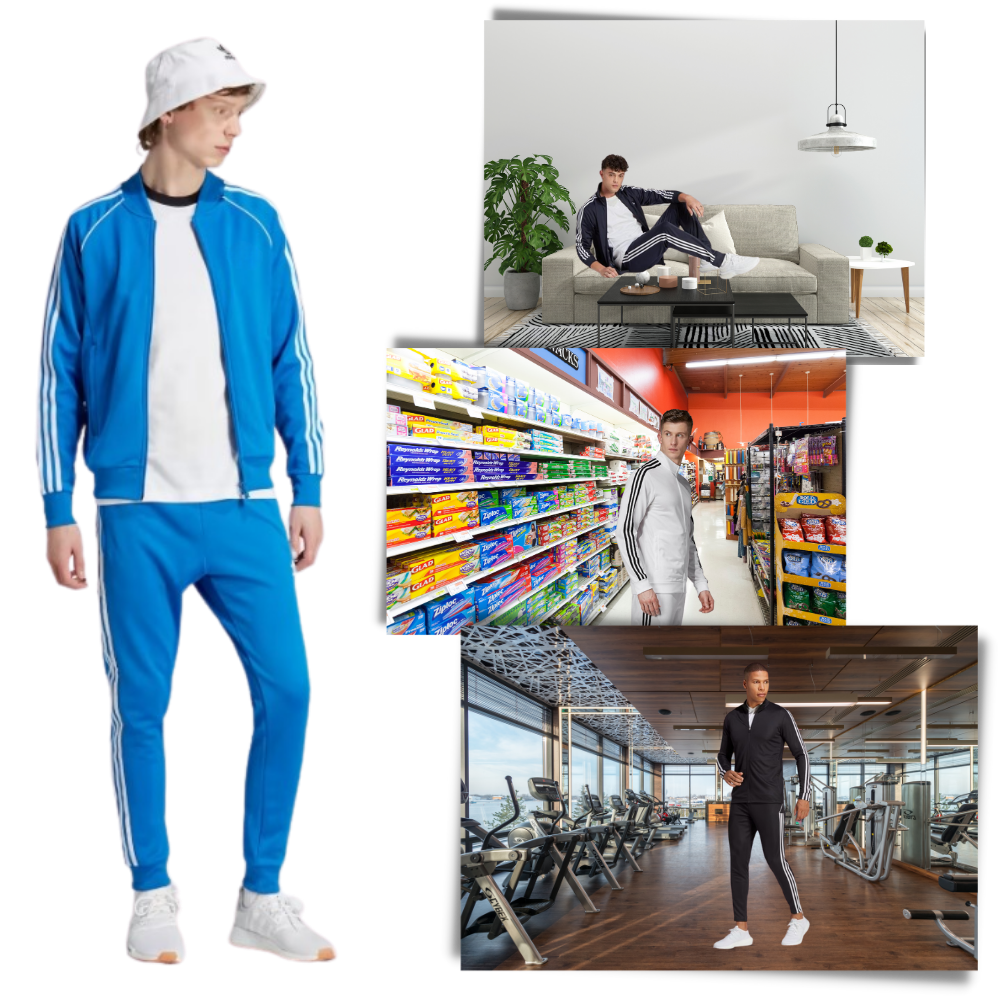 Dynamic Men's Tracksuit - Versatility at Its Best - Ozerty