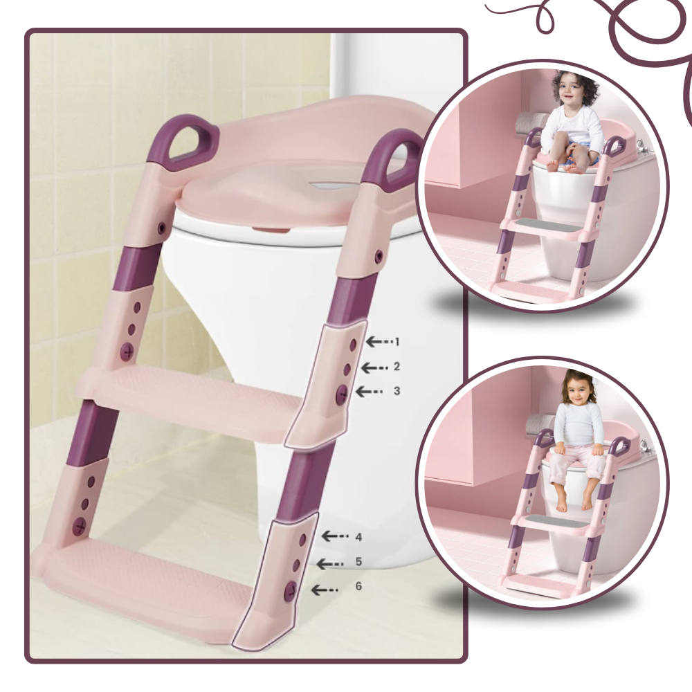 Easy Climb Non-Slip Potty Trainer  - Growing with Your Child - Ozerty
