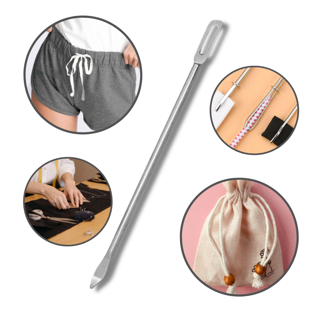 Easy Waistband Drawstring Threader - Versatile and Multifunctional Use - Ozerty