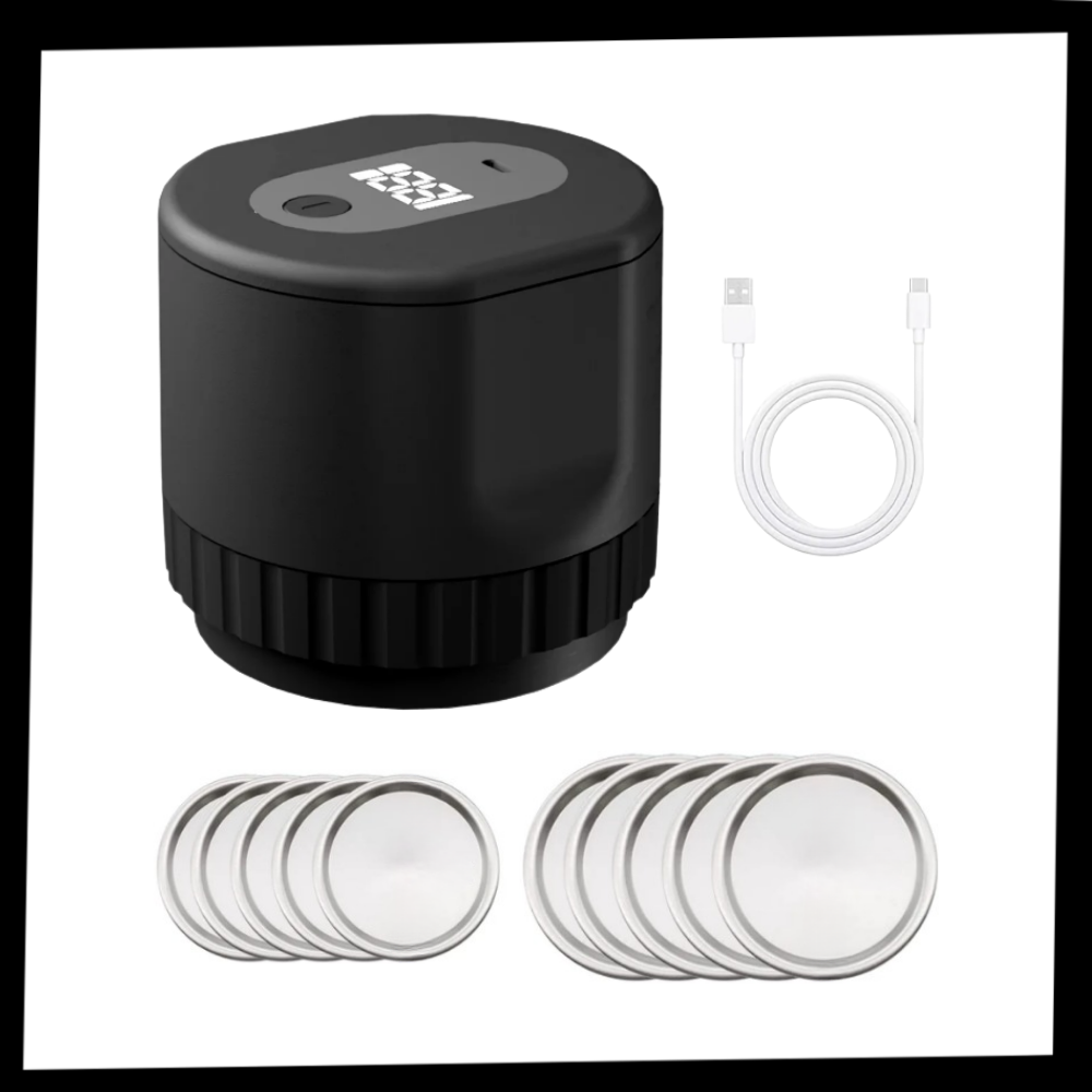 Electric Mason Jar Vacuum Sealer - Product content - Ozerty