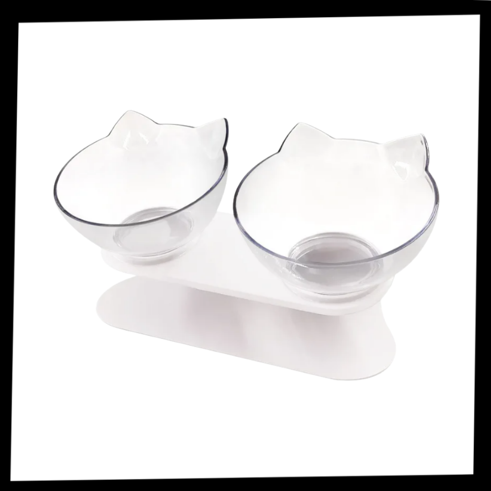 Elevated Comfort Bowl for Cats - Product content - Ozerty