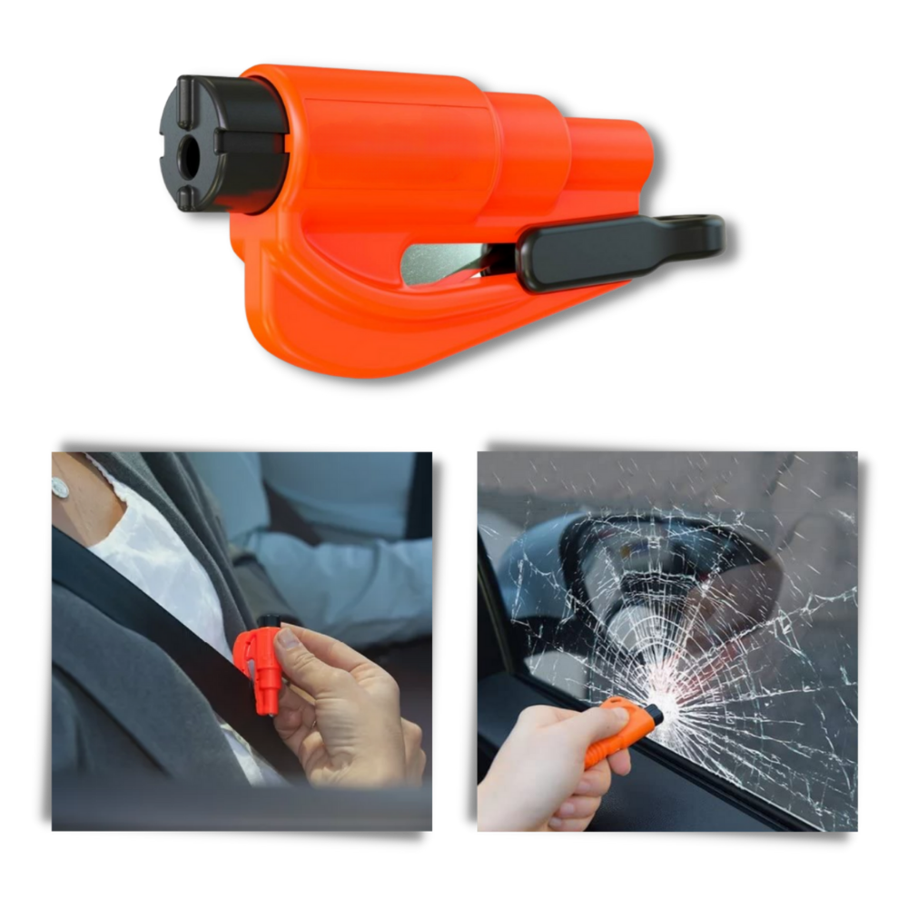 Essential 2-in-1 Car Breaker Tool - The Integrated Efficiency - Ozerty