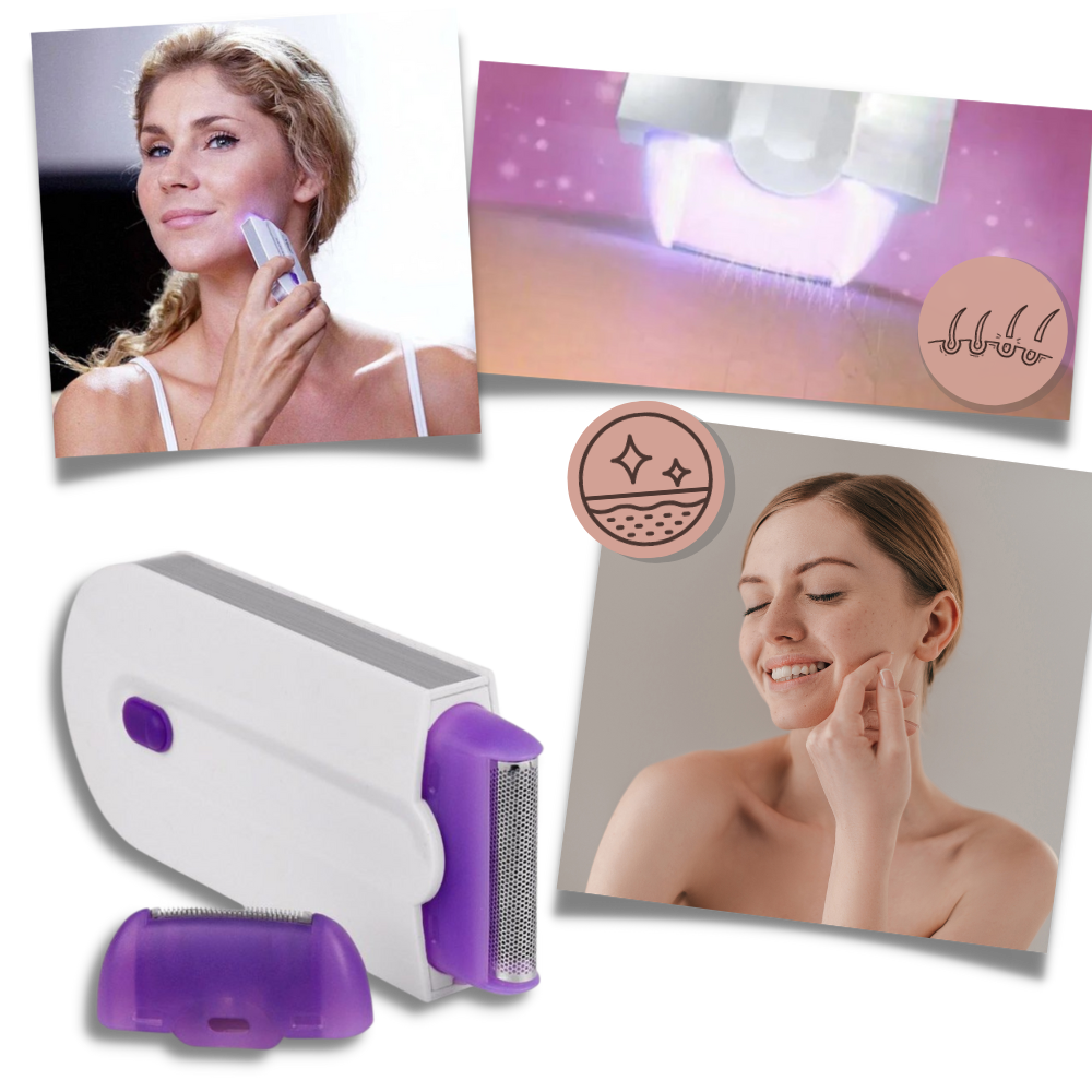 Flawless Touch Epilator - Specialized Facial Hair Removal - Ozerty