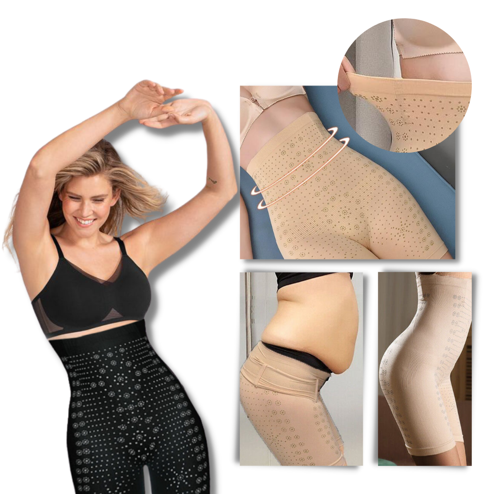 Body Shapewear completo per il controllo della pancia - Definizione e Comfort - Ozerty