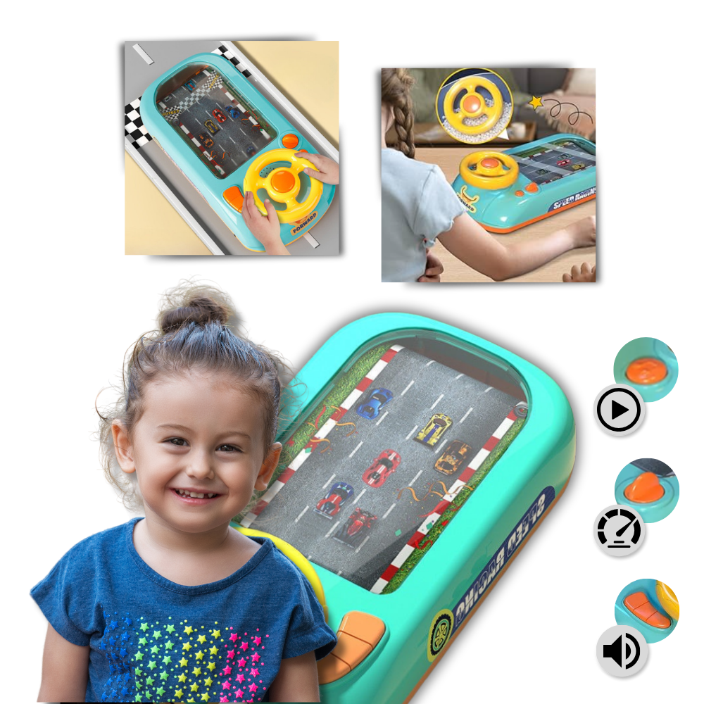Sjovt og lærerigt køresimulator-legetøj
 - Interaktiv og engagerende
 - Ozerty