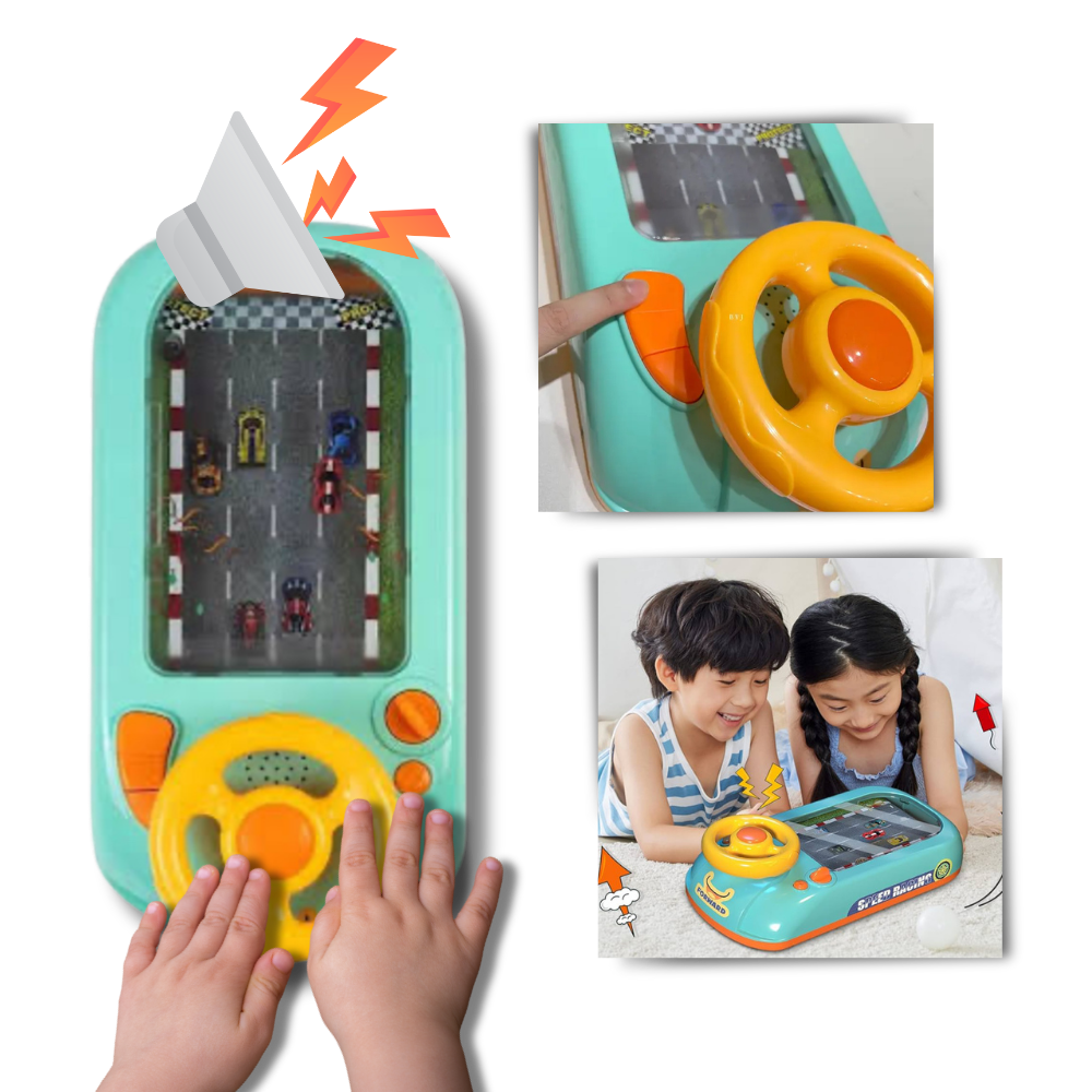 Fun Educational Driving Simulator Toy - Sound Control at Your Fingertips - Ozerty