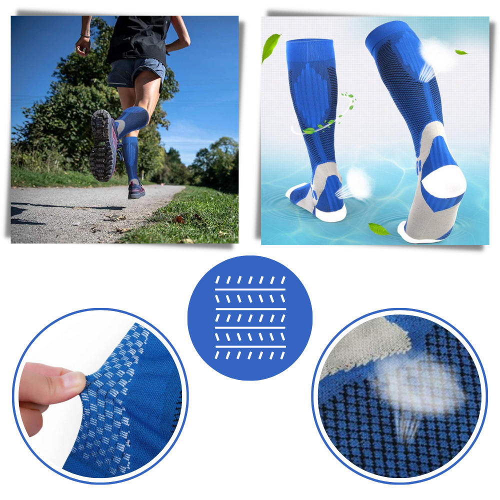 Functional & Stylish Compression Socks - Play hard while staying fresh - Ozerty