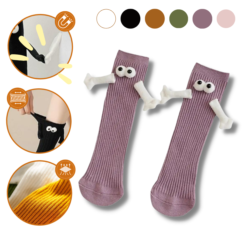 Funny Magnetic Hands Socks - Technical characteristics - Ozerty