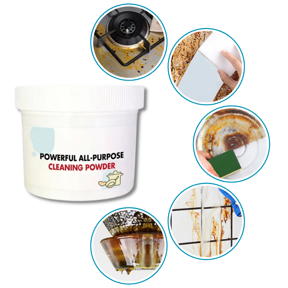 Gentle All-purpose Cleaning Powder - Deep Clean and Protect Your Kitchen - Ozerty
