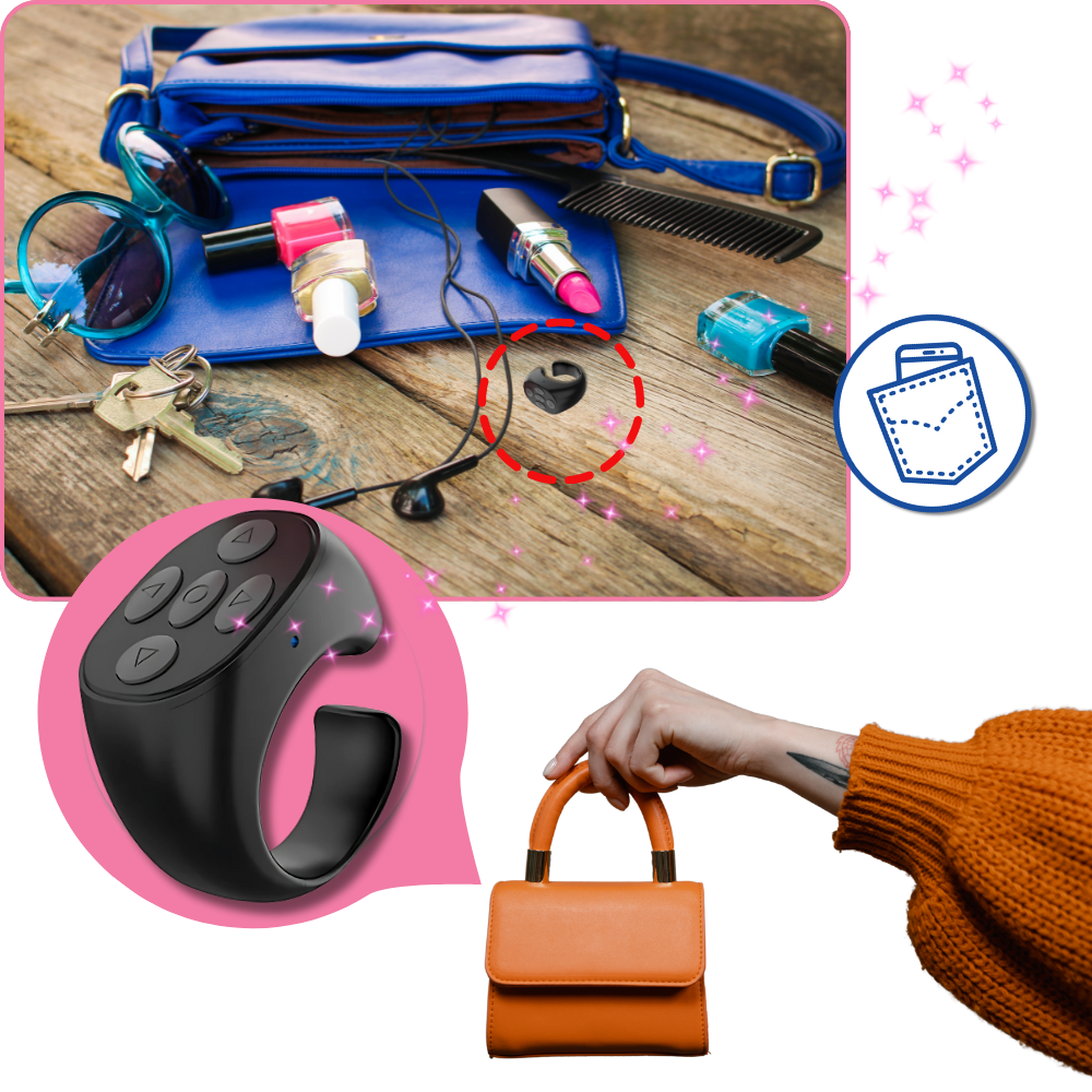 Hands-free Control Ring - Pocket-Sized Power - Ozerty