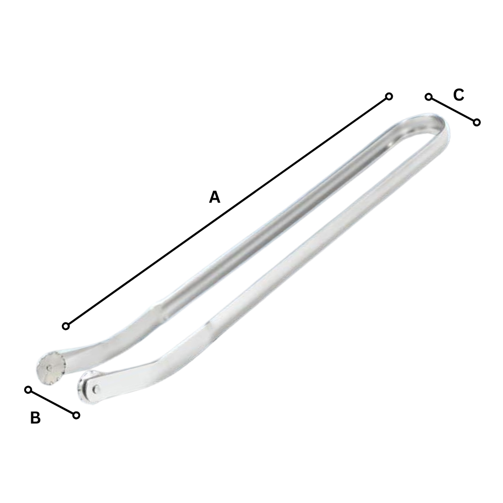 Heat Resistant Barbecue Flip Tongs - Technical characteristics - Ozerty