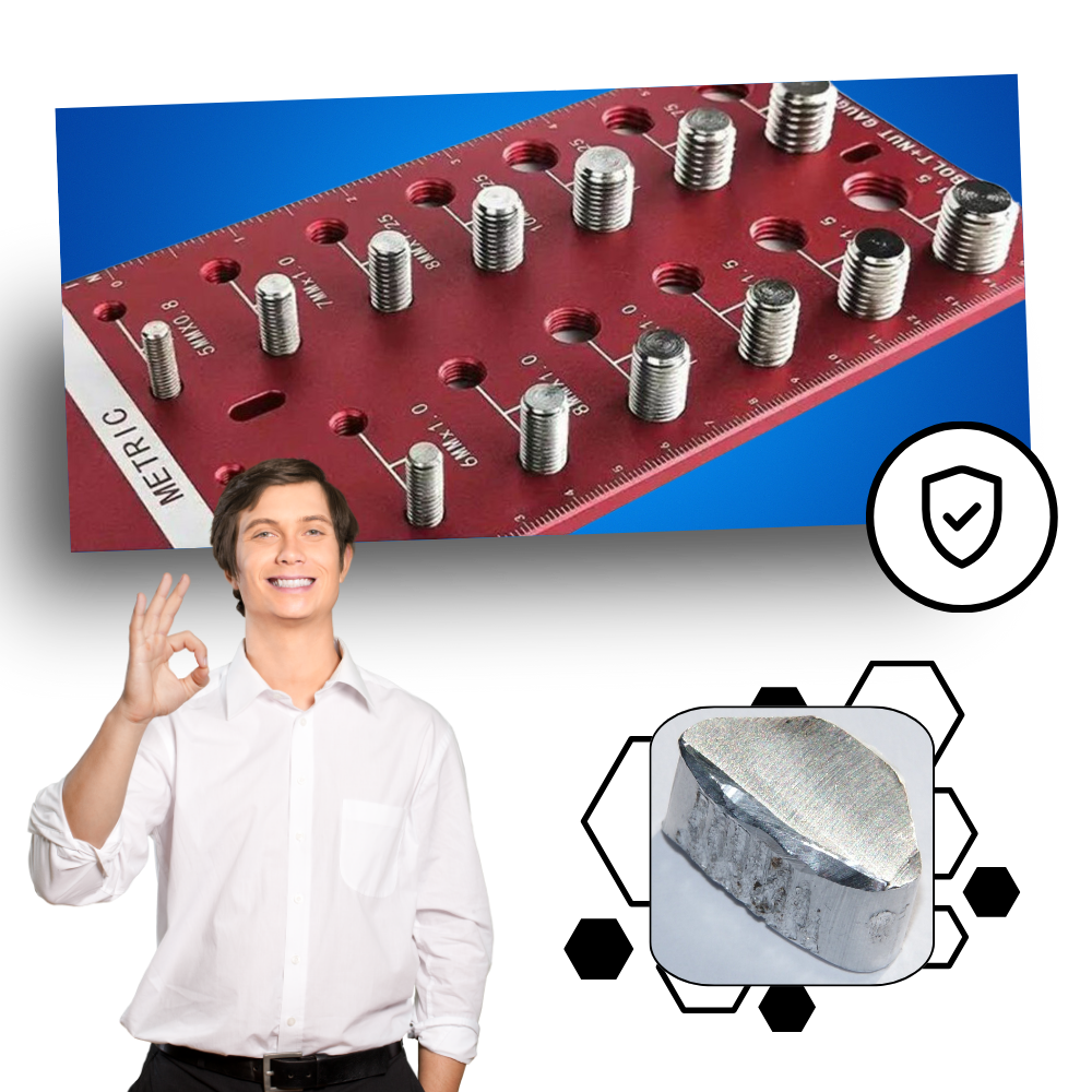 High Precision Thread Gauges - Enhanced Durability - Ozerty