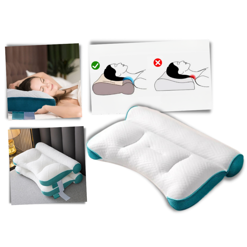 Hypoallergenic Cervical Support Pillow - Ozerty