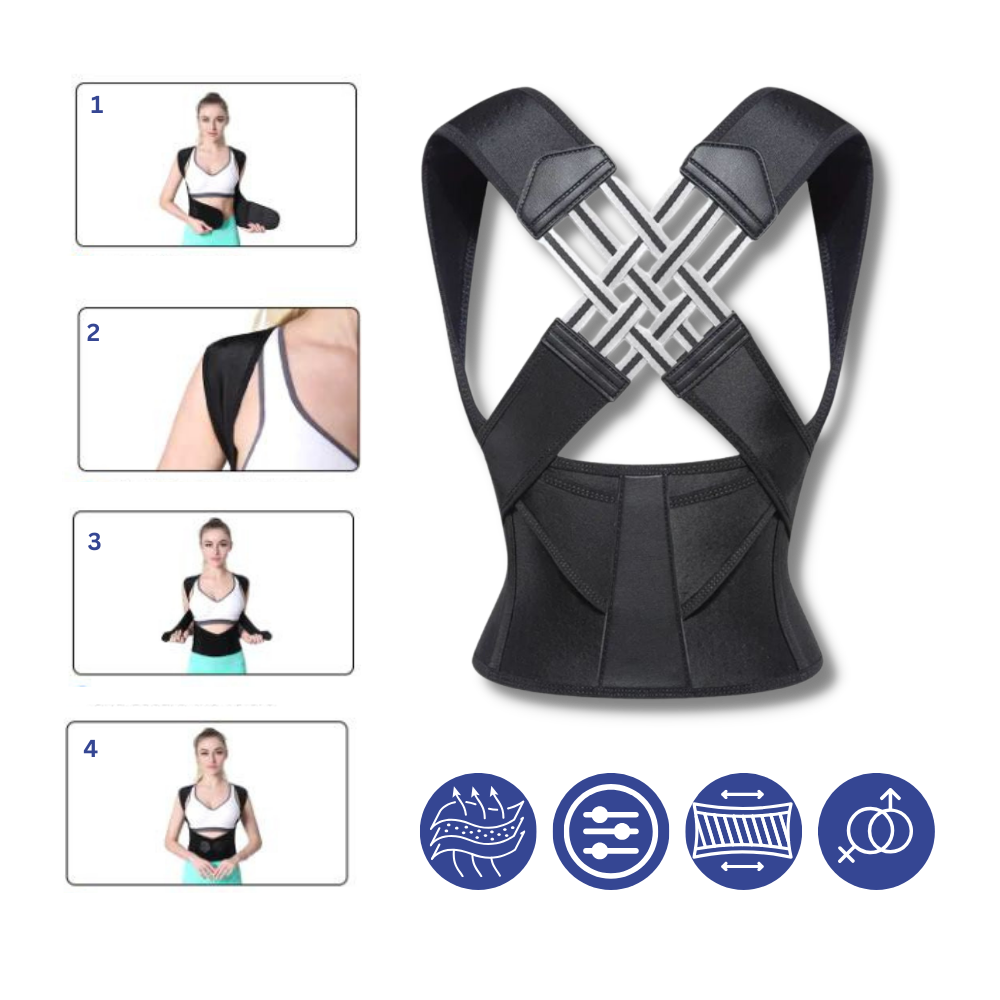 Instant Posture Corrector - Technical characteristics - Ozerty