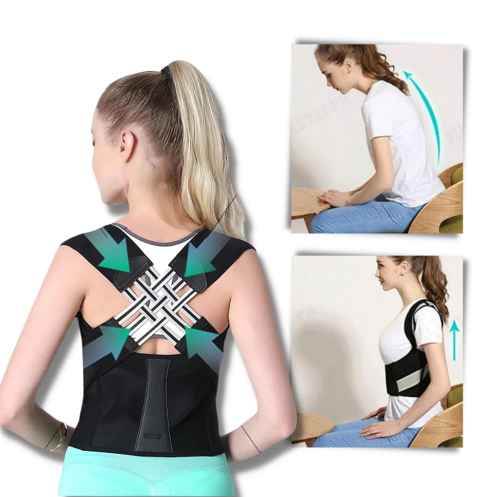 Correcteur de posture instantané - Améliorez votre posture en permanence - Ouistiprix