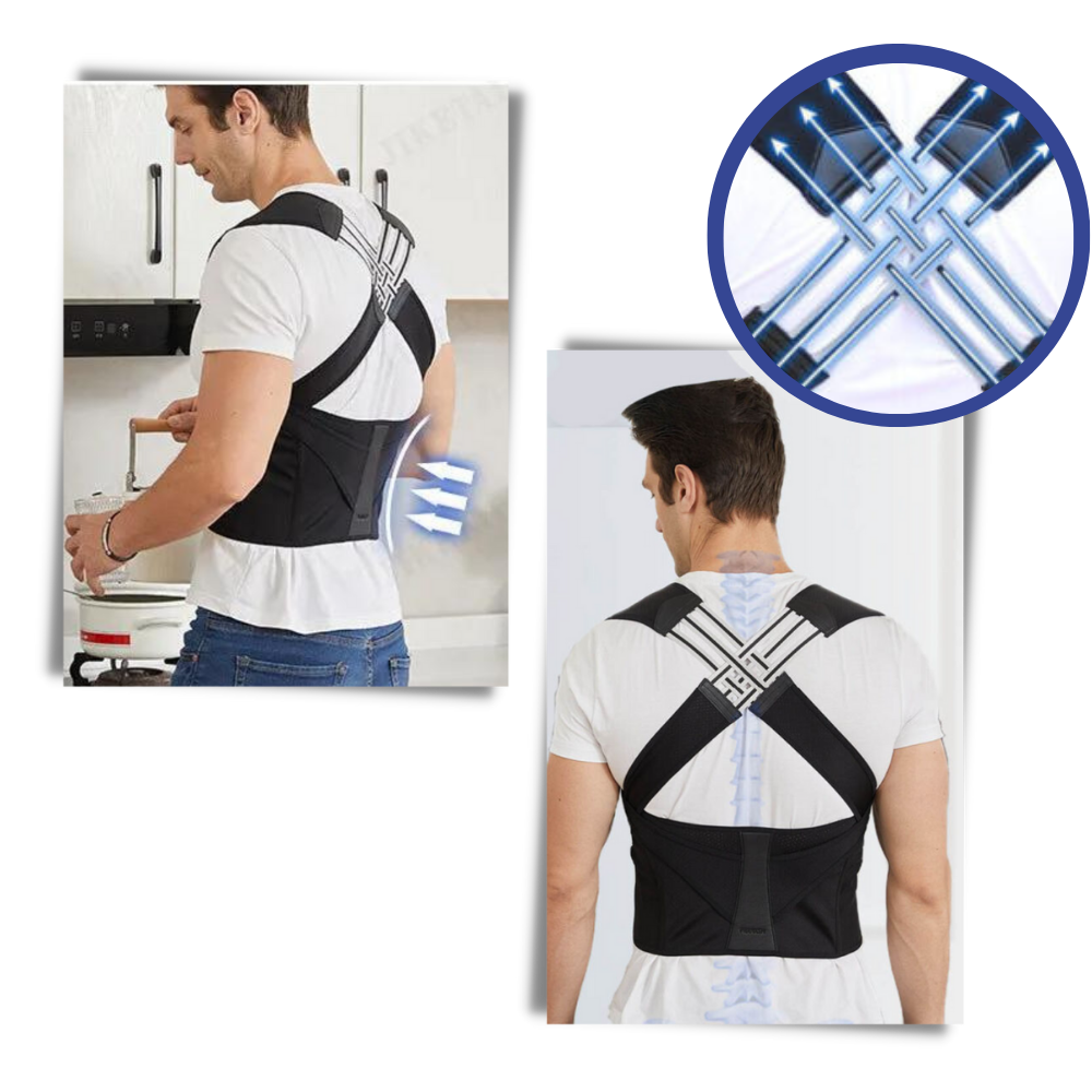 Instant Posture Corrector - Hollow automatic and intelligent adjustment - Ozerty