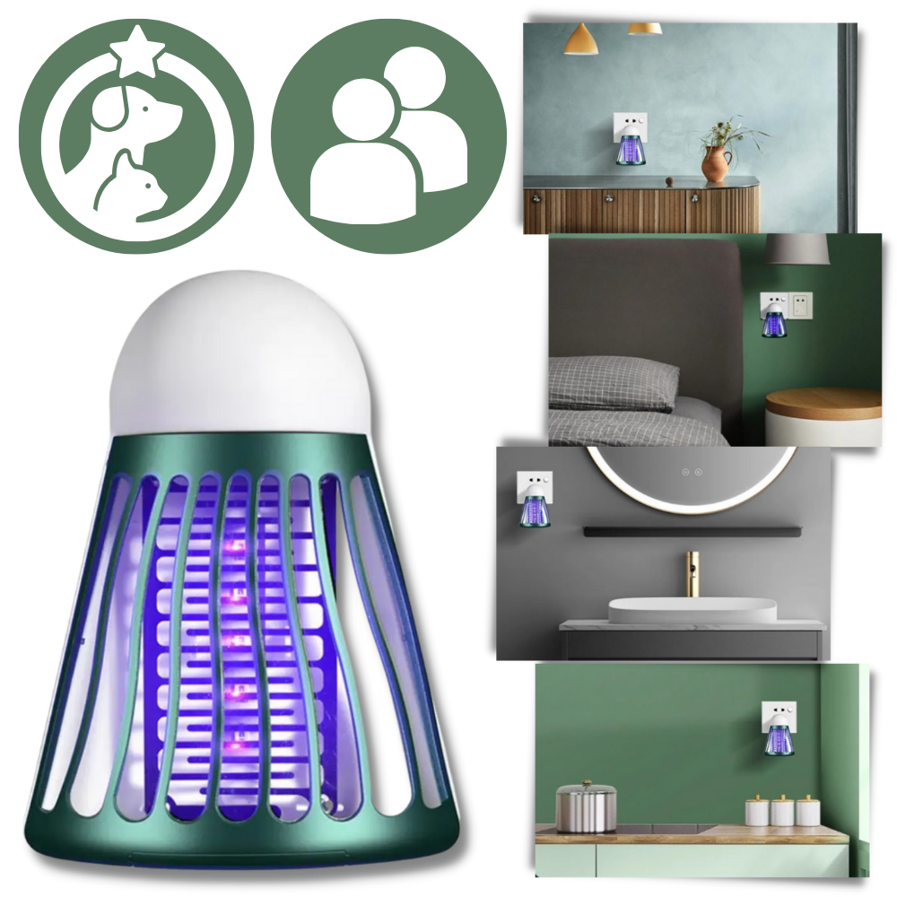  Mosquito Zapper Light - Pet and Human Friendly - Ozerty