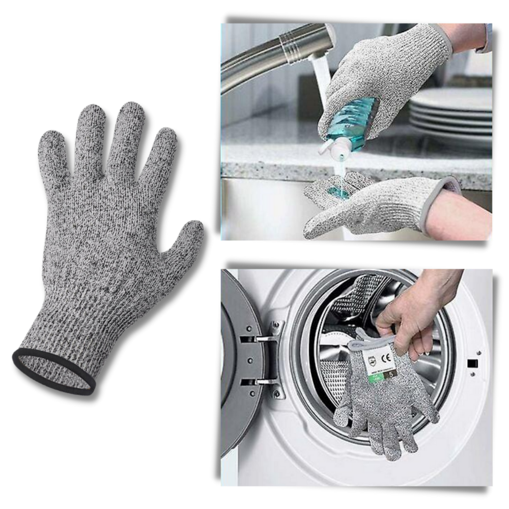 Multi-use cut resistant gloves  - Effortless Upkeep - Ozerty