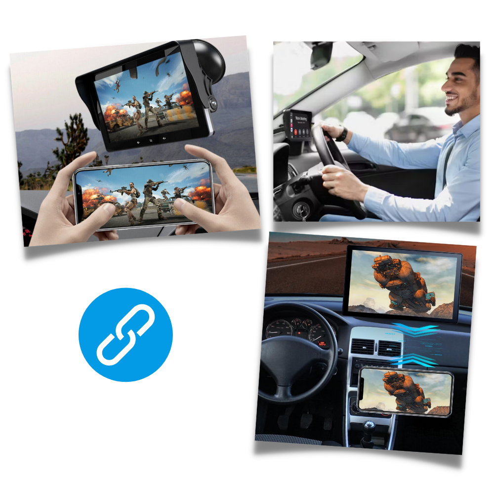 Multimedia Wireless Car Play - Comprehensive MirrorLink Support - Ozerty