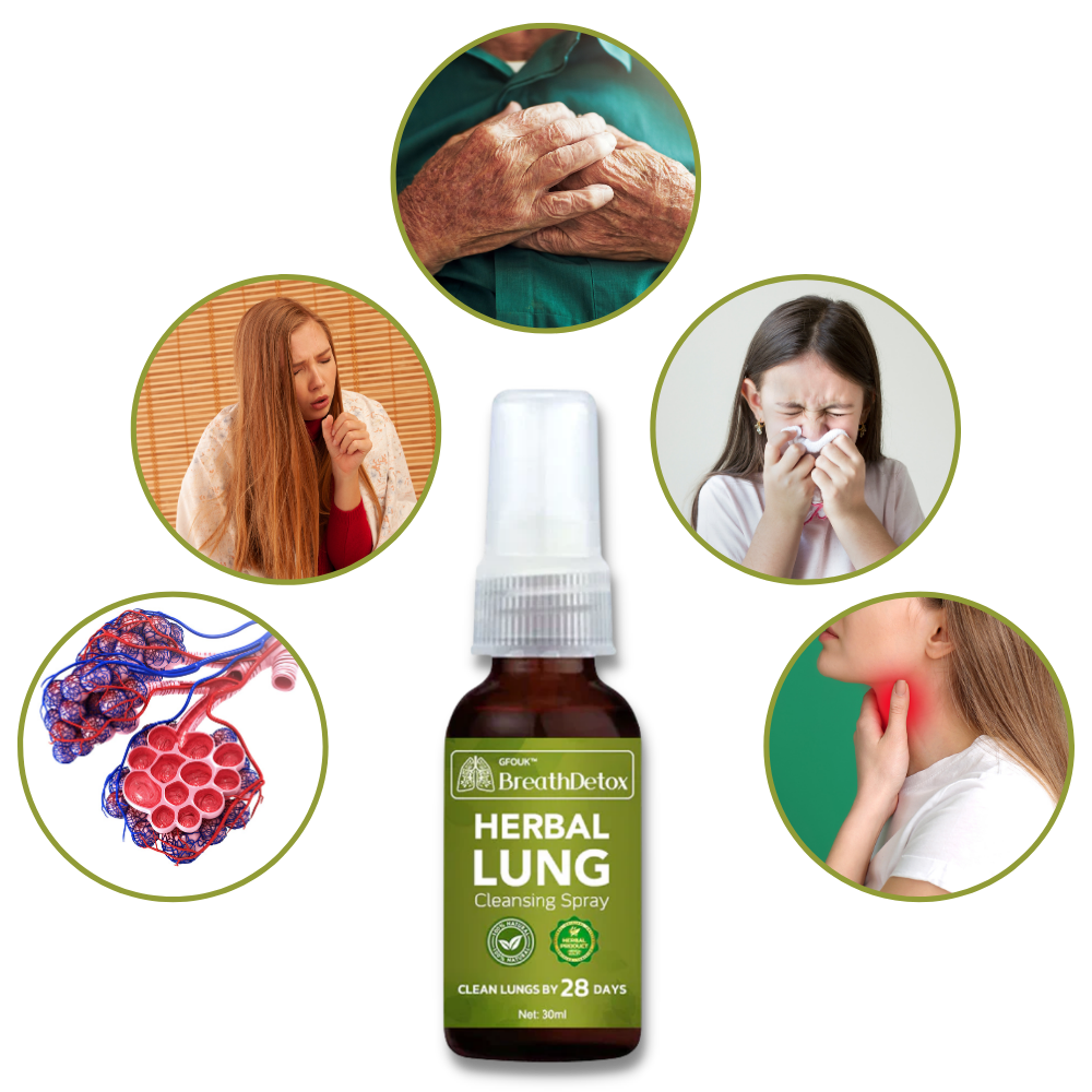 Natural relief herbal cleansing spray - Natural Relief for Clear Breathing - Ozerty