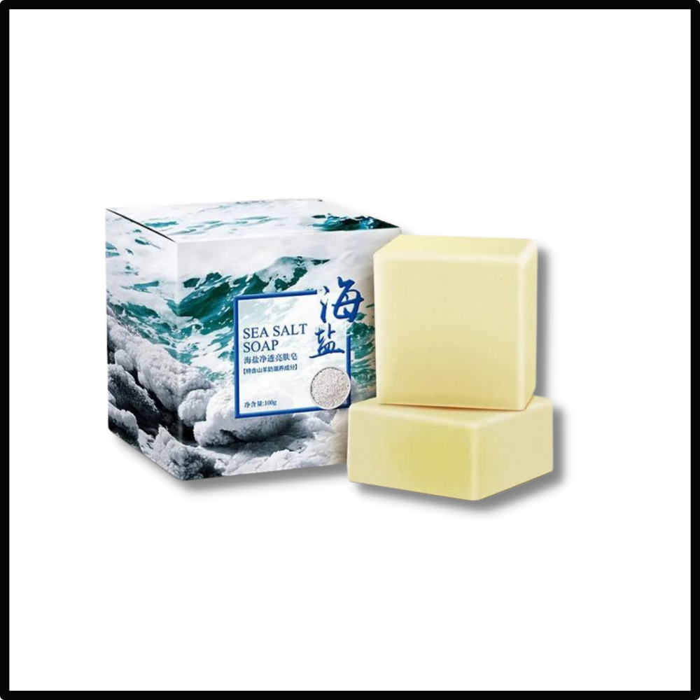 Natural Sea Salt Antiacne Soap - Product content - Ozerty