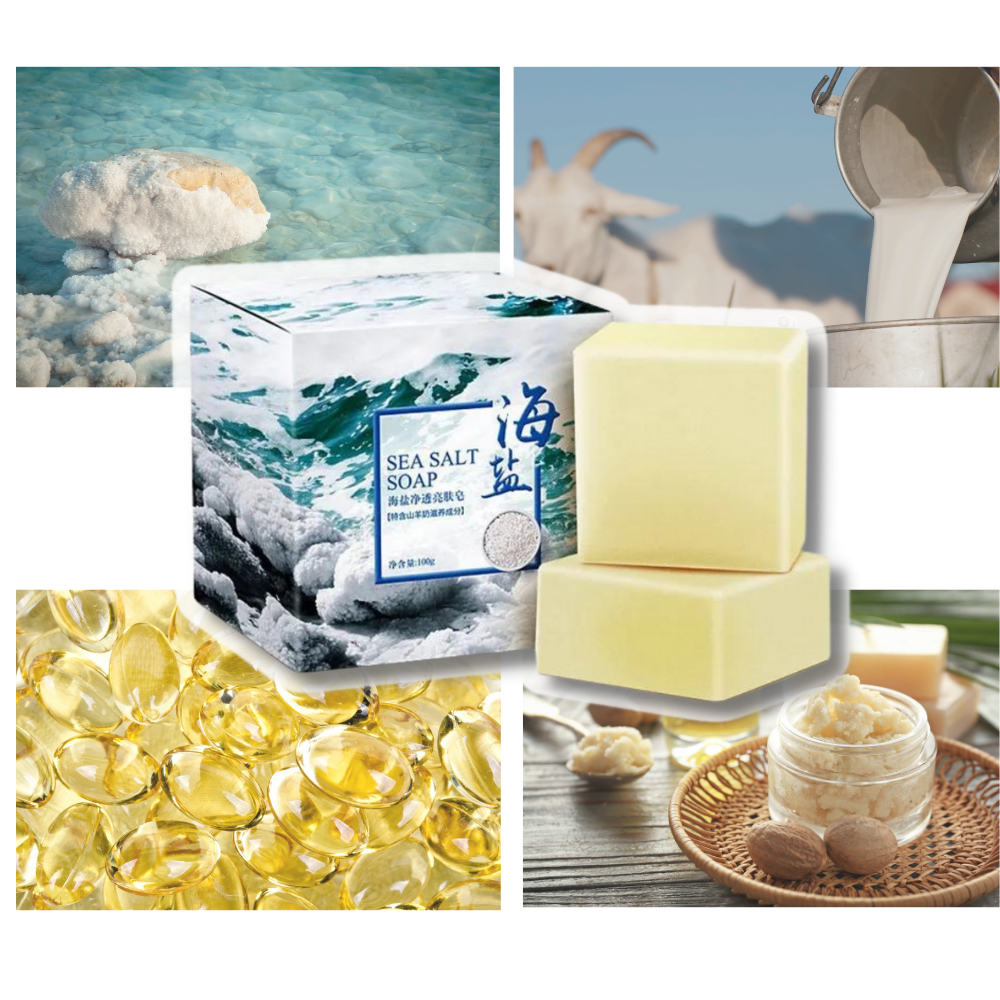 Natural Sea Salt Antiacne Soap - Technical characteristics - Ozerty